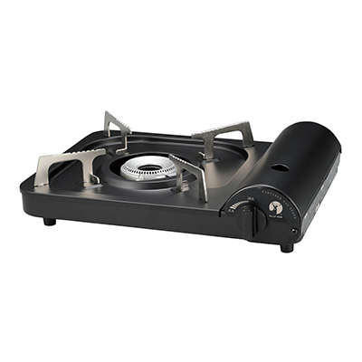 ステイジャー コンパクトガスツーバーナーコンロM-8249 - アウトドア