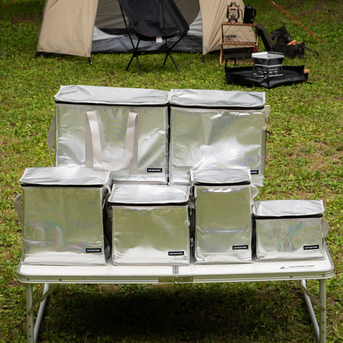 デリス ダブルフラップクーラーバッグ 15L - アウトドア・キャンプ用品