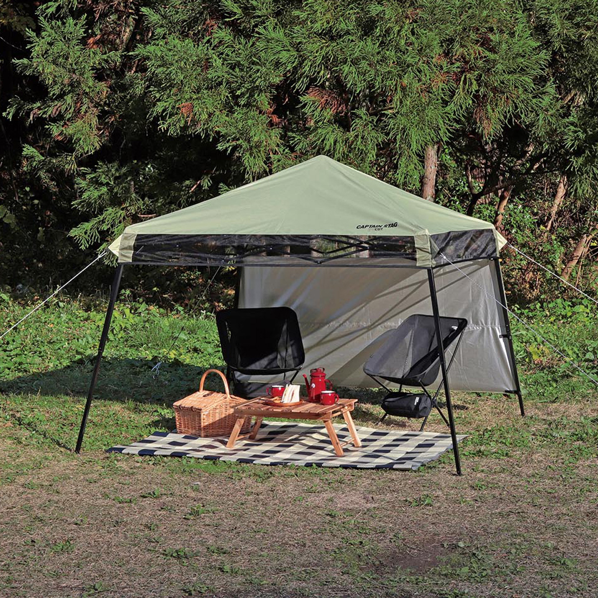 クイックシェードライト180UV-S（カーキ） - アウトドア・キャンプ用品