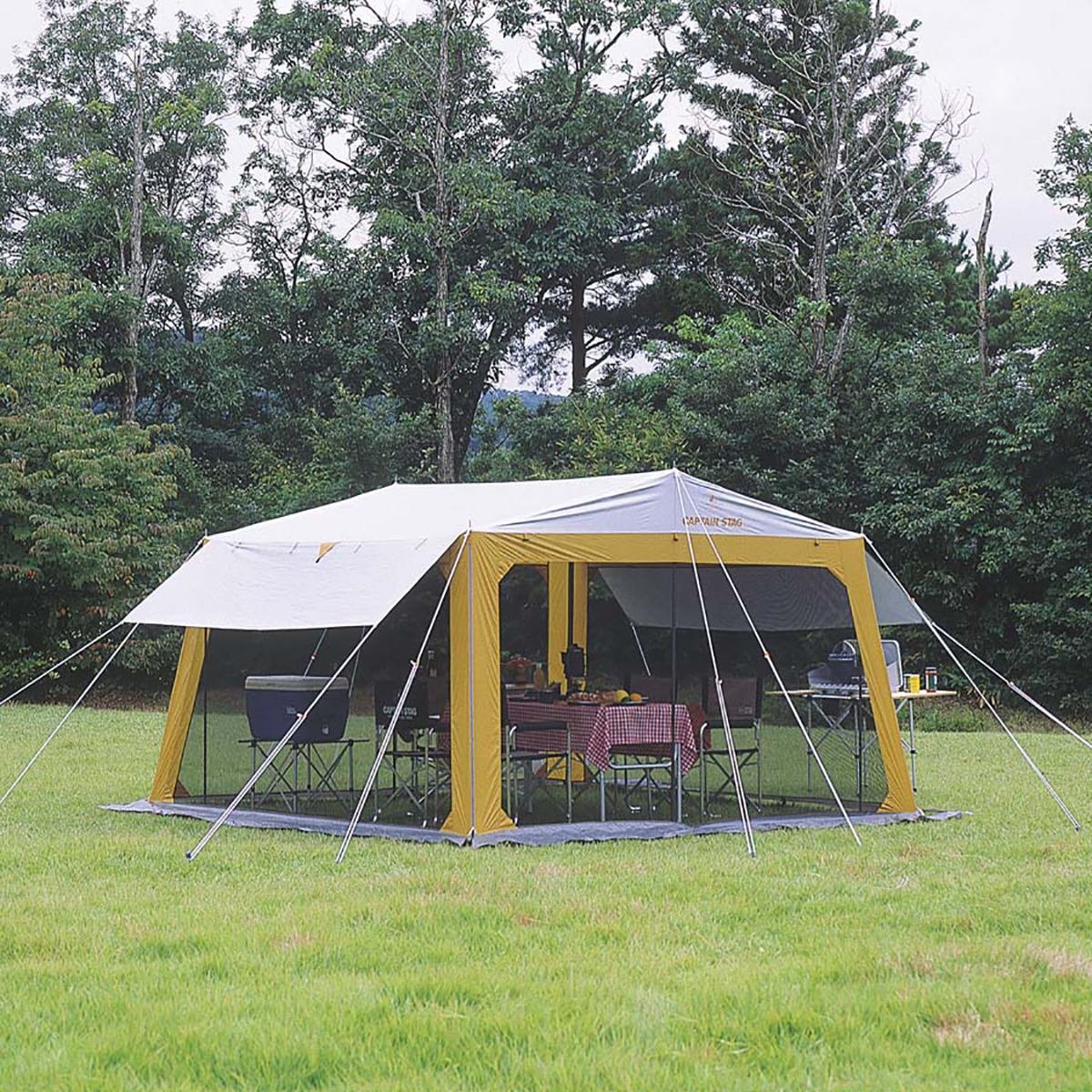レジーナメッシュタープセット(キャノピー付) - アウトドア・キャンプ