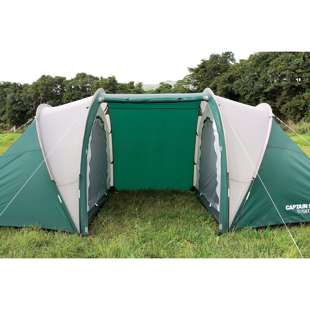 CS 3ルームドームテントUV(4人用)(キャリーバッグ付) - アウトドア