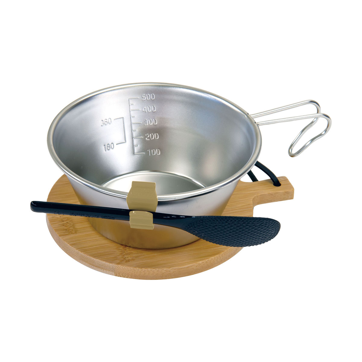 シェラカップクリップ2P（オリーブ＆ベージュ） - アウトドア