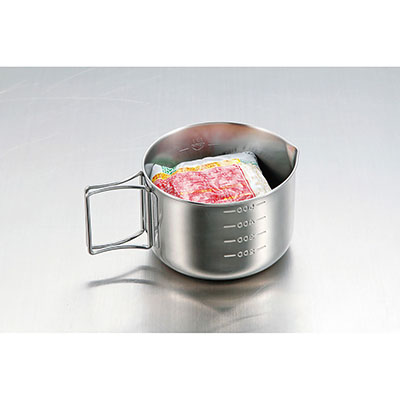 ステンレス ラーメンクッカー570ml(リフィル用) - アウトドア