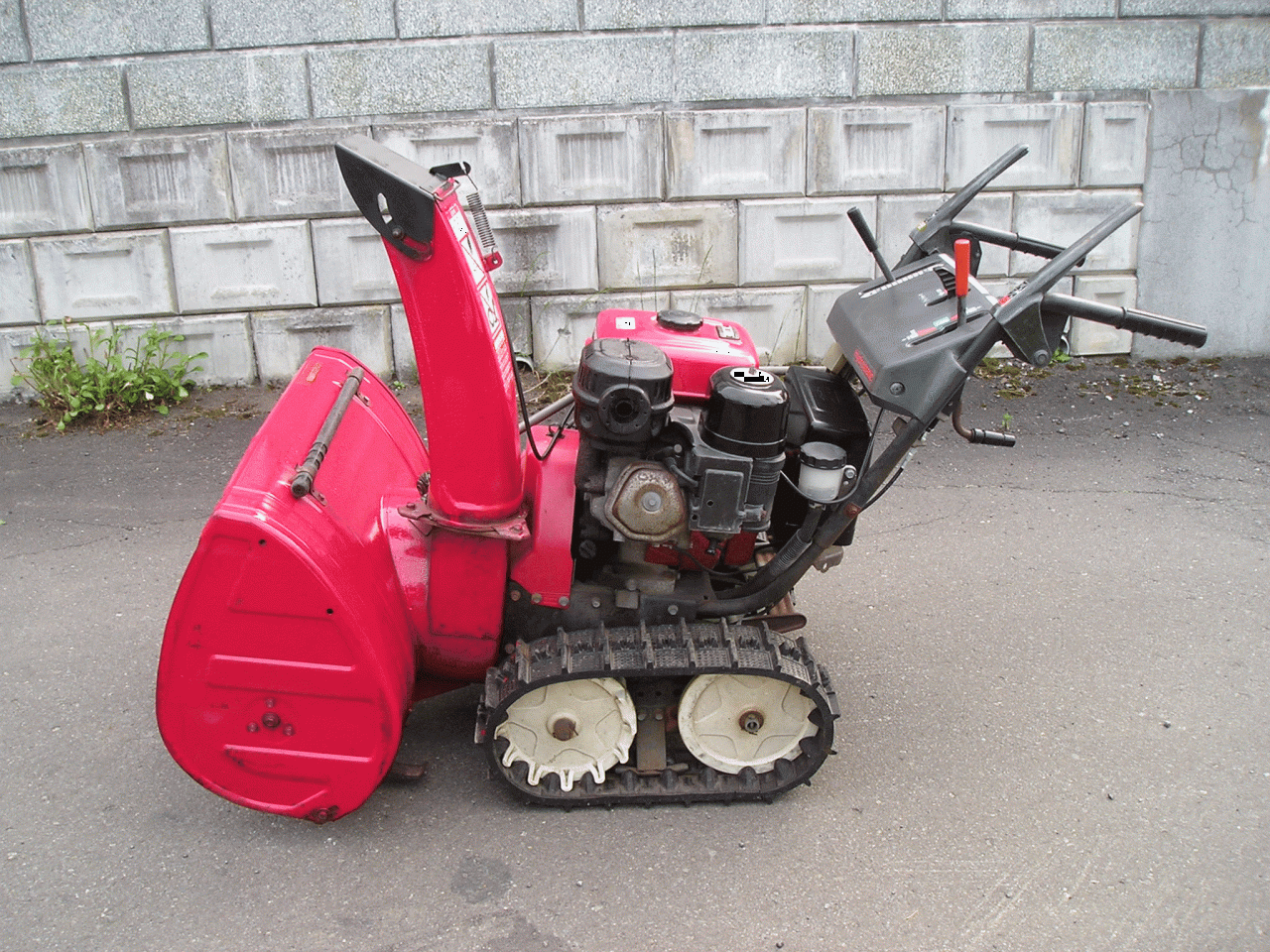 除雪機 ホンダ 8馬力除雪機 HS－870 バッテリー新品交換済み｜除雪だ