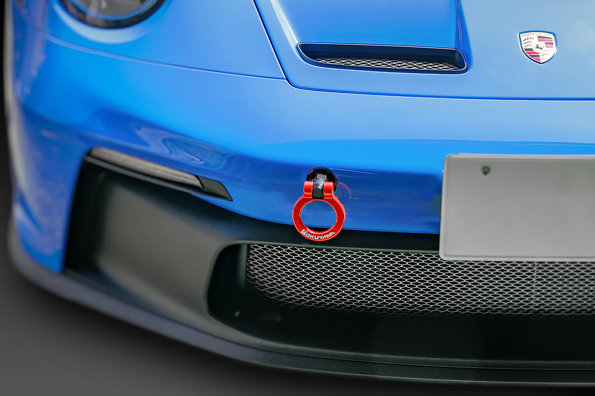 OMP 牽引フック ポルシェ911 718 Manthey Racing純正 OMP 牽引フック