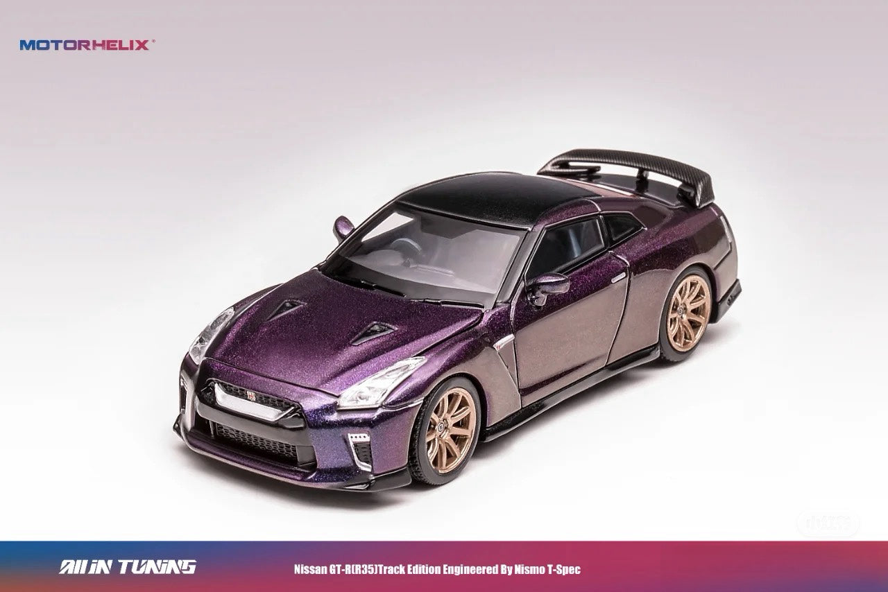 Motorhelix 1:64 Nissan GT-R (R35) Track Edition Engineered By