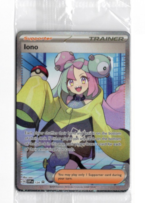 最安値 ナンジャモ Iono SR プロモ 英語 海外 psa10 最安値 ナンジャモ