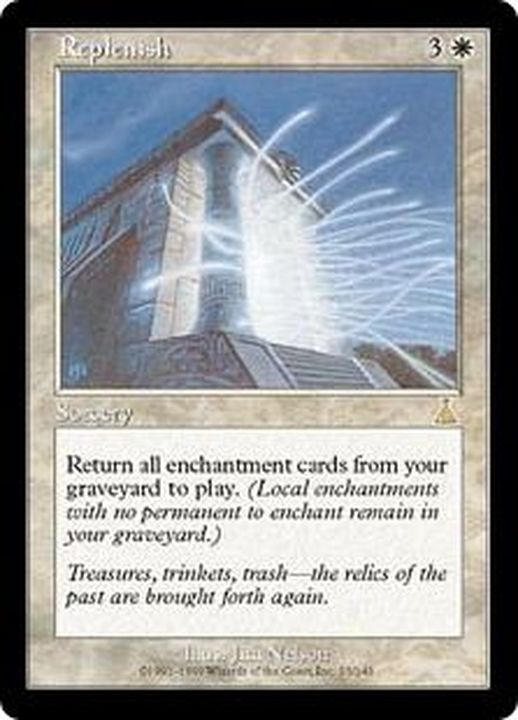 MTG 補充 Replenish foil UDS 英語 補充Replenish foil 英語