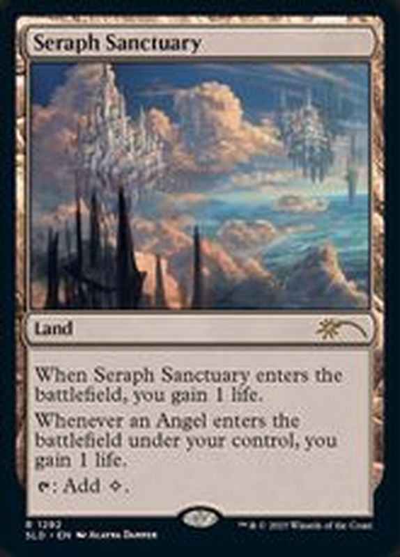 セラの聖域⁄Serra's Sanctum USG日本語 MTG USG セラの聖域 日本