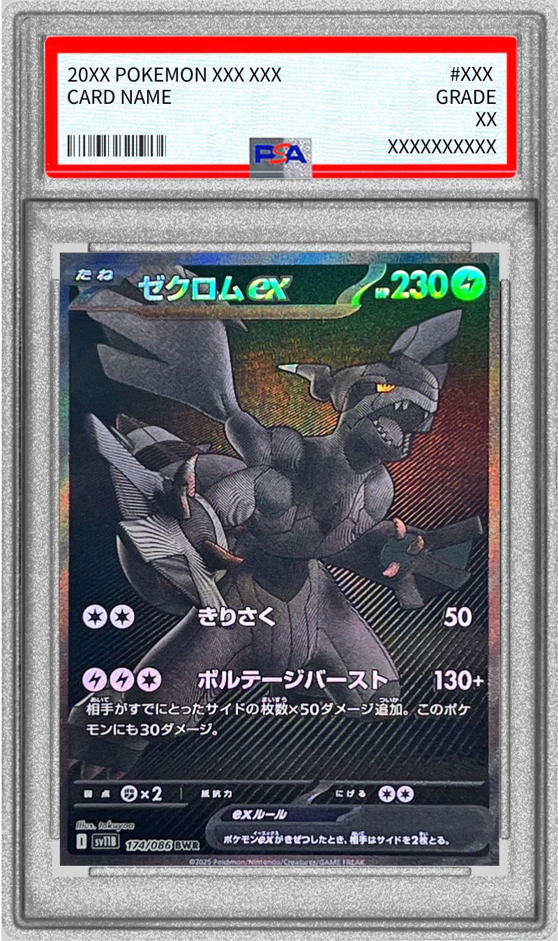 ゼクロムex BWR psa10 ゼクロムex bwr PSA10 ゼクロムex BWR Zekrom ex
