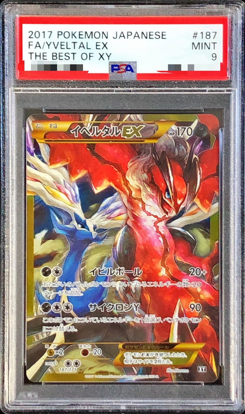 PSA9鑑定済〕イベルタルEX(UR仕様)【-】{187/171}