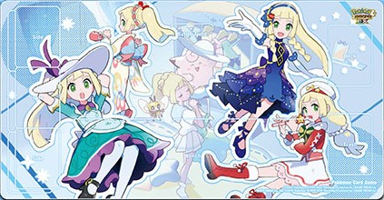 プレイマット『おしゃれを楽しむリーリエ(ポケモンマスターズEX