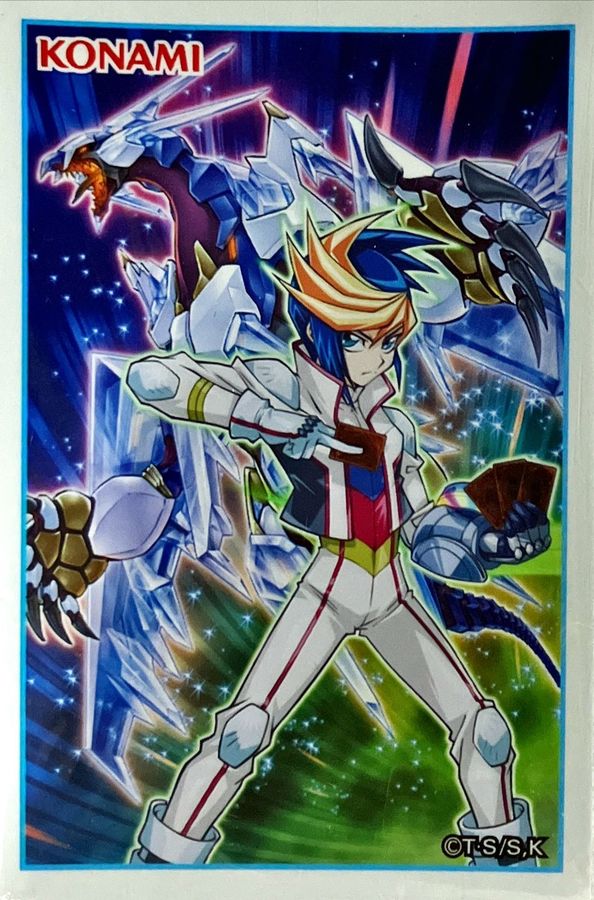 スリーブ『ユーゴ＆クリスタルウイングシンクロドラゴン』20枚入り