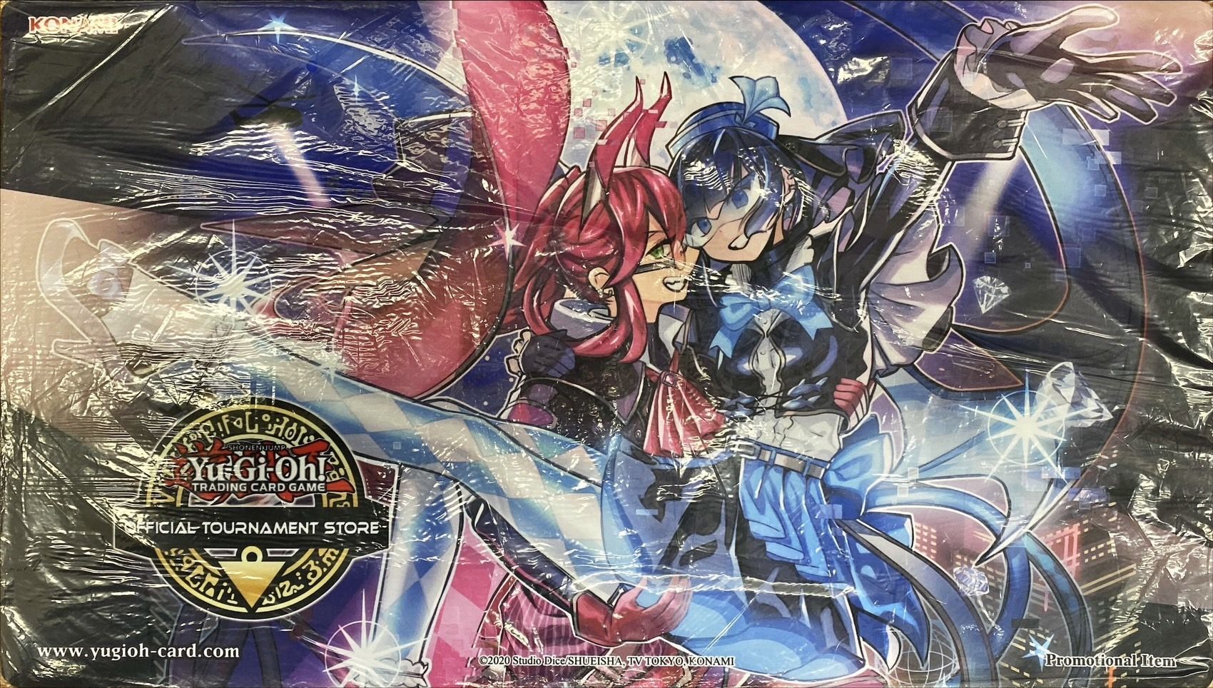 KONAMI 遊戯王 キスキル リィラ プレイマット プレイマット『EvilTwins
