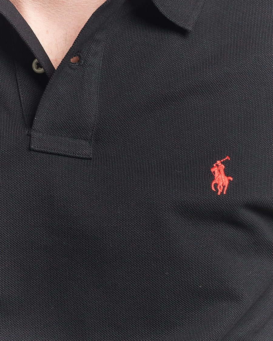 Polo Ralph Lauren Slim Fit Polo Polo Black at CareOfCarl.com