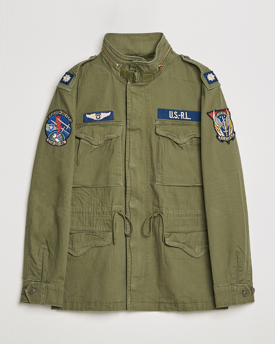 Polo Ralph Lauren M65 Field Jacket Olive Mountain at CareOfCarl.com