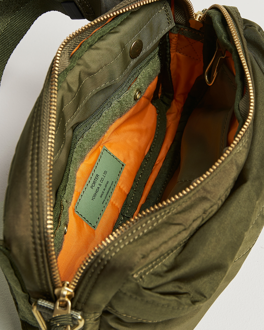 Porter-Yoshida & Co. Force Waist Bag Olive Drab at CareOfCarl.com