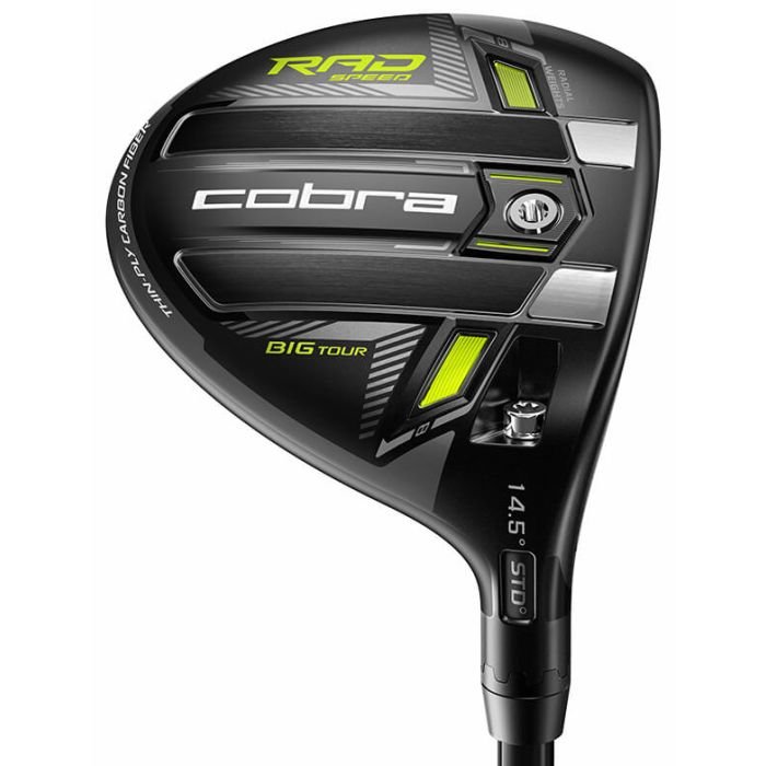Cobra RADSPEED Big Tour Fairway Wood Turbo Yellow/Matte Black