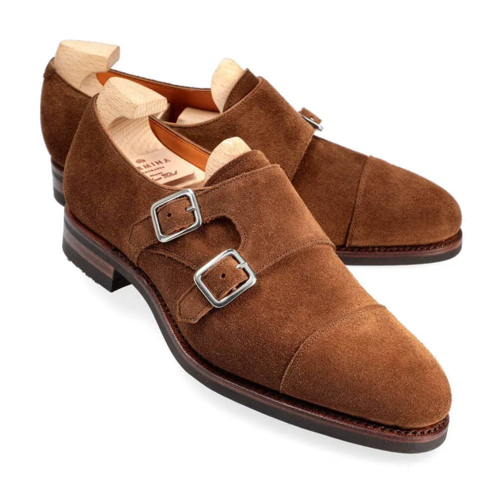 ダブルモンクストラップ（スエード マディソン20）1645 - Carmina