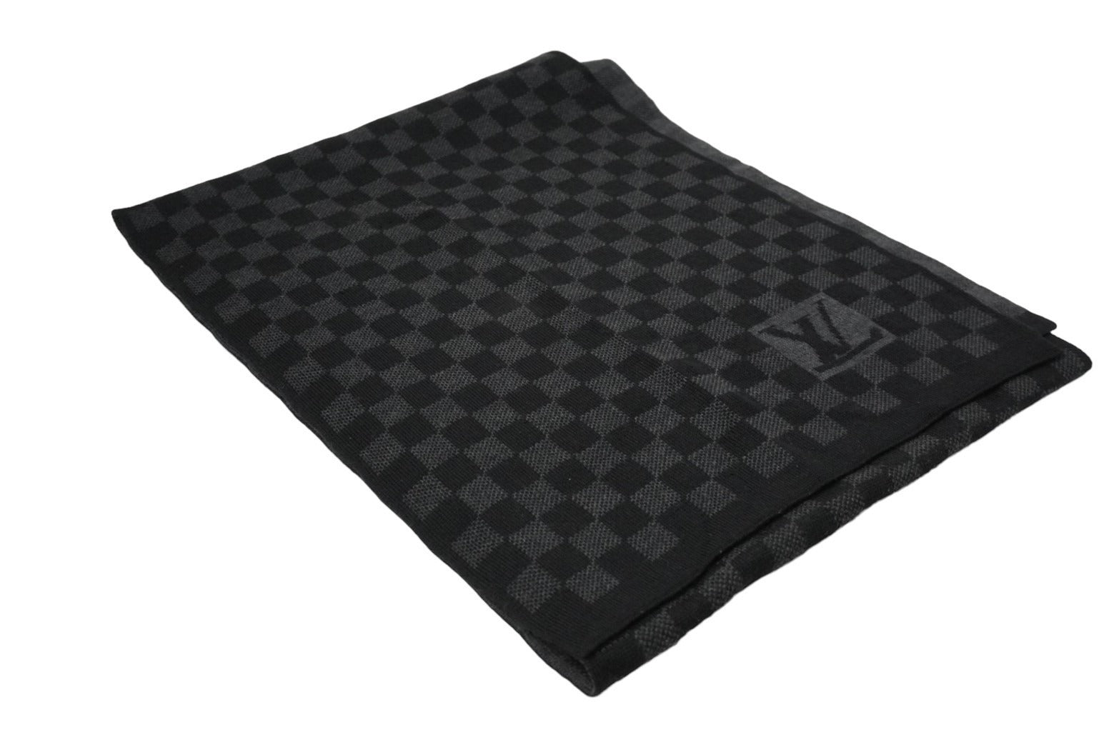 ルイ・ヴィトン マフラー LVロゴ ダミエ柄 401910