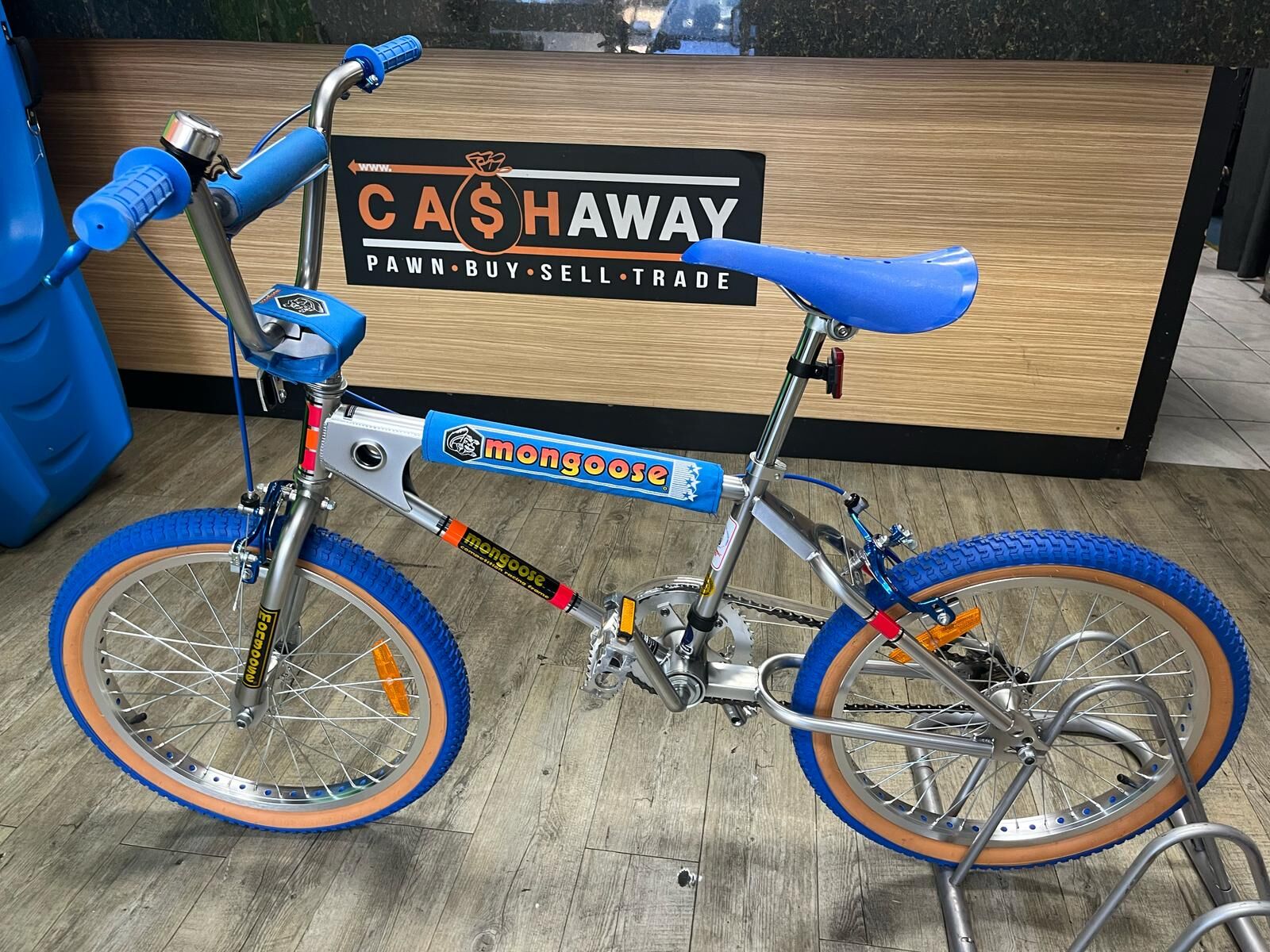 mongoose マングース カリフォルニアスペシャル BMX ブルー 青