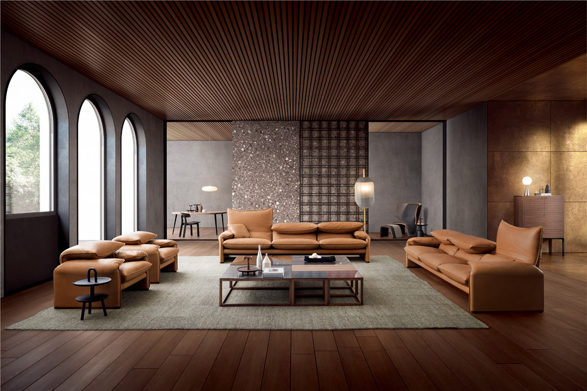 675 MARALUNGA 40-MAXI（マラルンガ 40 マキシ ソファ）Cassina