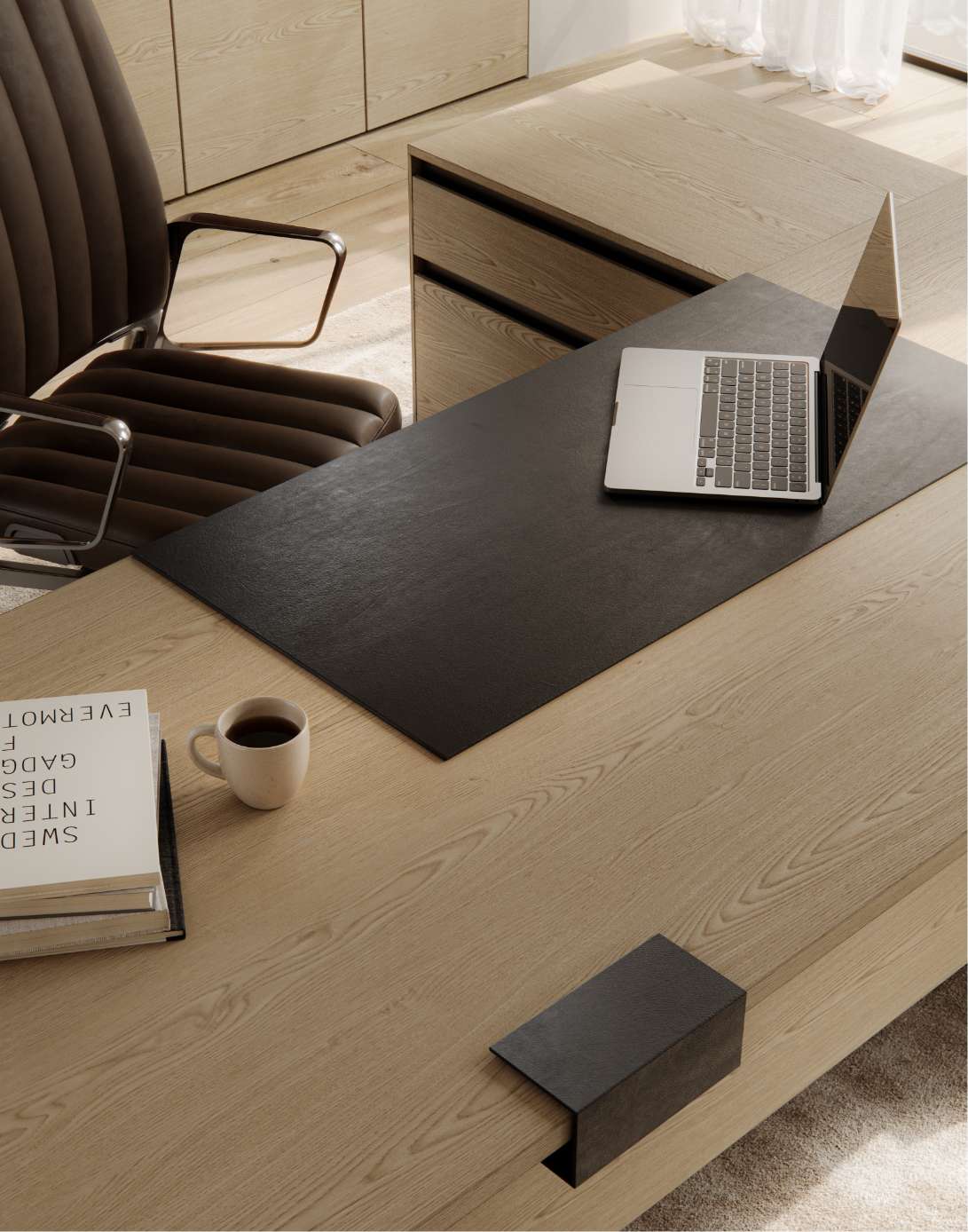 BROAD desk sidecabinet type(ブロード サイドキャビネット付デスク