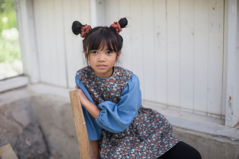 Soor Ploom Tippi Pinafore - Kaleidoscope Print – Casp Baby Mommy