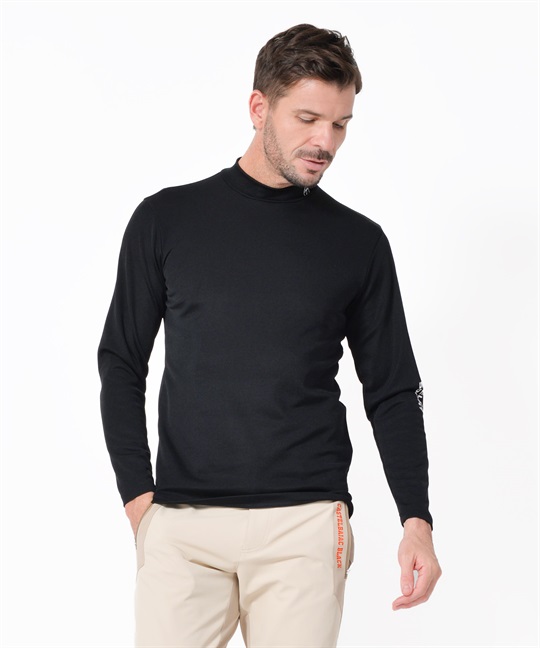 PEストレッチインナーハイネック長袖Tシャツ | カステルバジャック