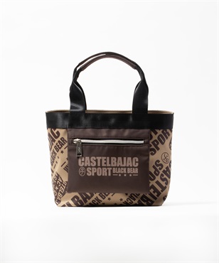 BLACK】 BEAR総柄Ptラウンドバッグ | カステルバジャック（CASTELBAJAC