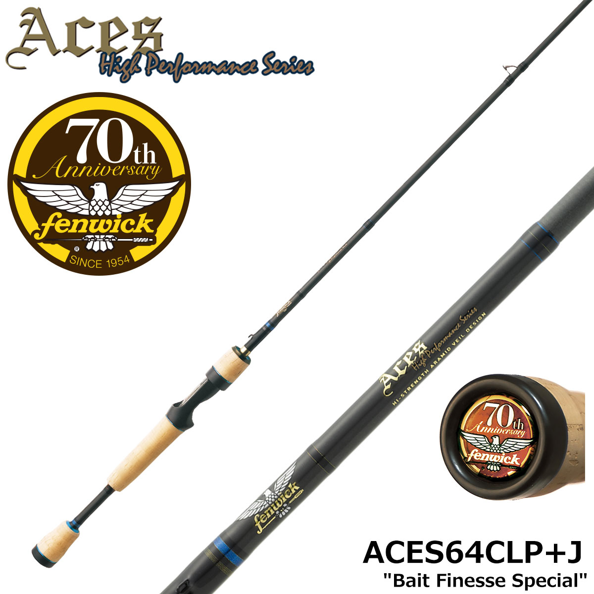 フェンウィック(Fenwick) エイシス ACES64CLP+J 