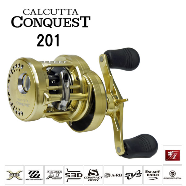 シマノ(SHIMANO) 14カルカッタコンクエスト 201 LEFT(左) ○完売しま