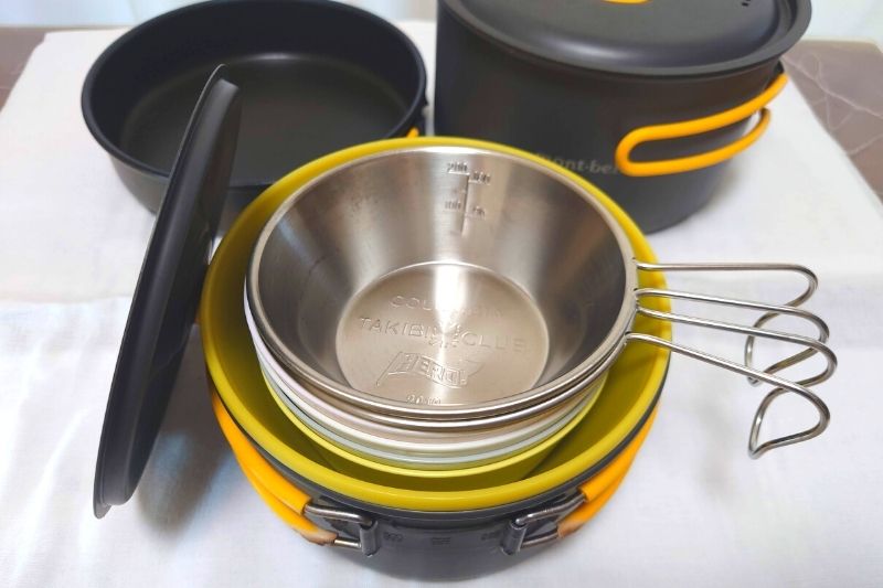 モンベル クッカーセット 4点 モンベル アルパイン クッカー」の人気