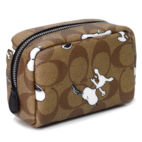 COACH】コーチ コーティングキャンバス スムースレザー シグネチャー