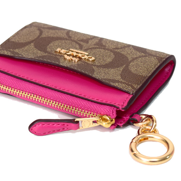 COACH】コーチ コーティングキャンパス シグネチャー レザー