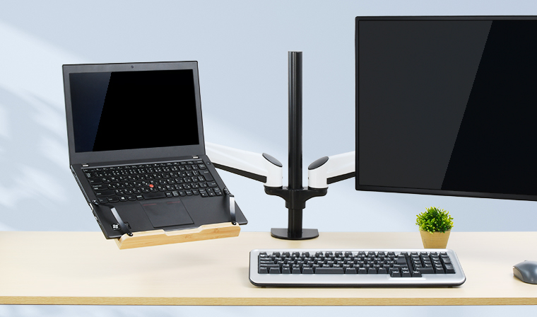 ユニバーサルブックホルダー3WAY for モニターアーム［竹製］ (CGMA