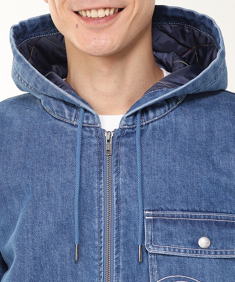 Warm Denim Parka/ウォームデニムパーカー(デニムジャケット｜アウター