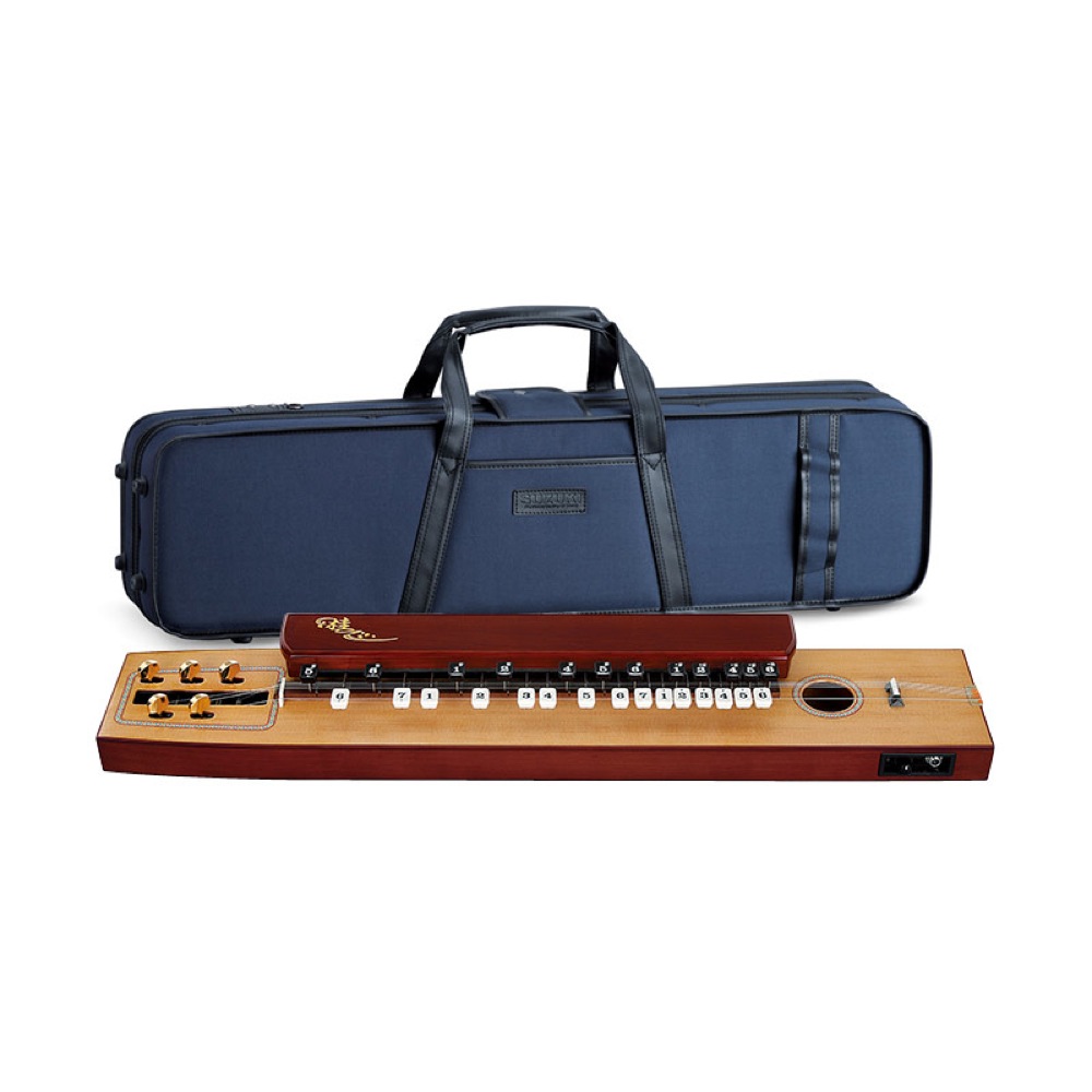 スズキ 大正琴 桂 TAS-11 電気大正琴 専用ケース付 SUZUKI 桂 TAS-11