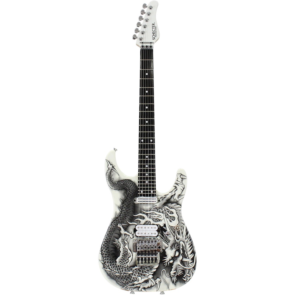 SCHECTER PA-ZK-T6 WHT/Original Dragon Graphic 小林信一モデル