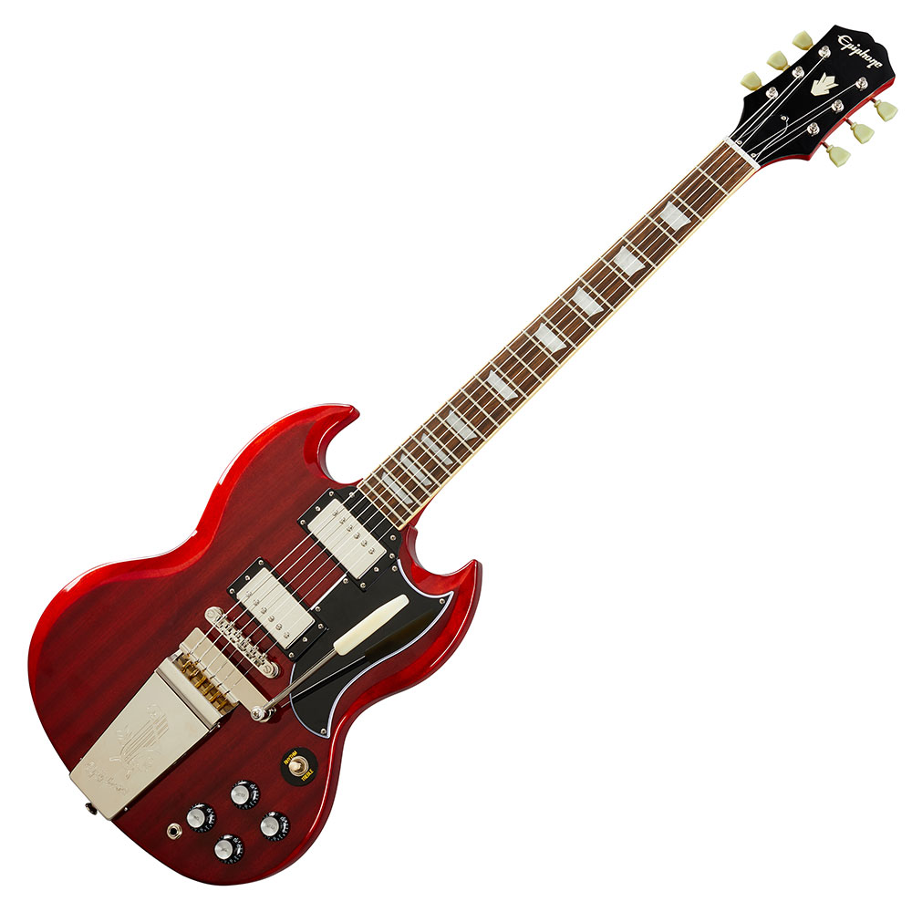 エピフォン Epiphone SG Standard 60s Maestro Vibrola Vintage Cherry