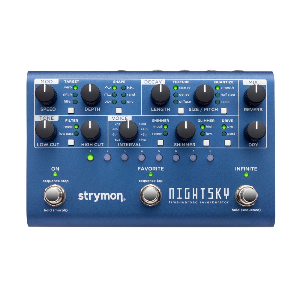 strymon NIGHTSKY シンセシス・リバーブ・マシーン エフェクター