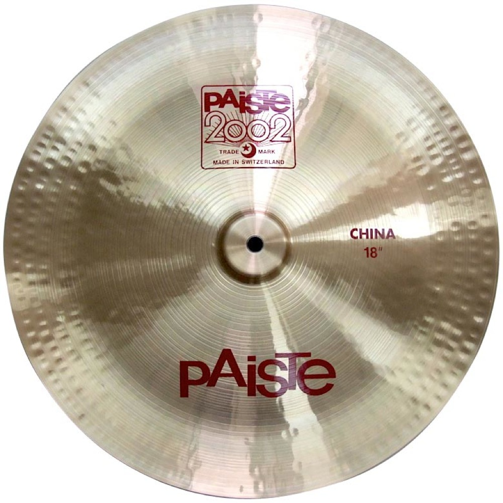 PAISTE 2002 China 18” チャイナシンバル 正規輸入品(パイステ 2002