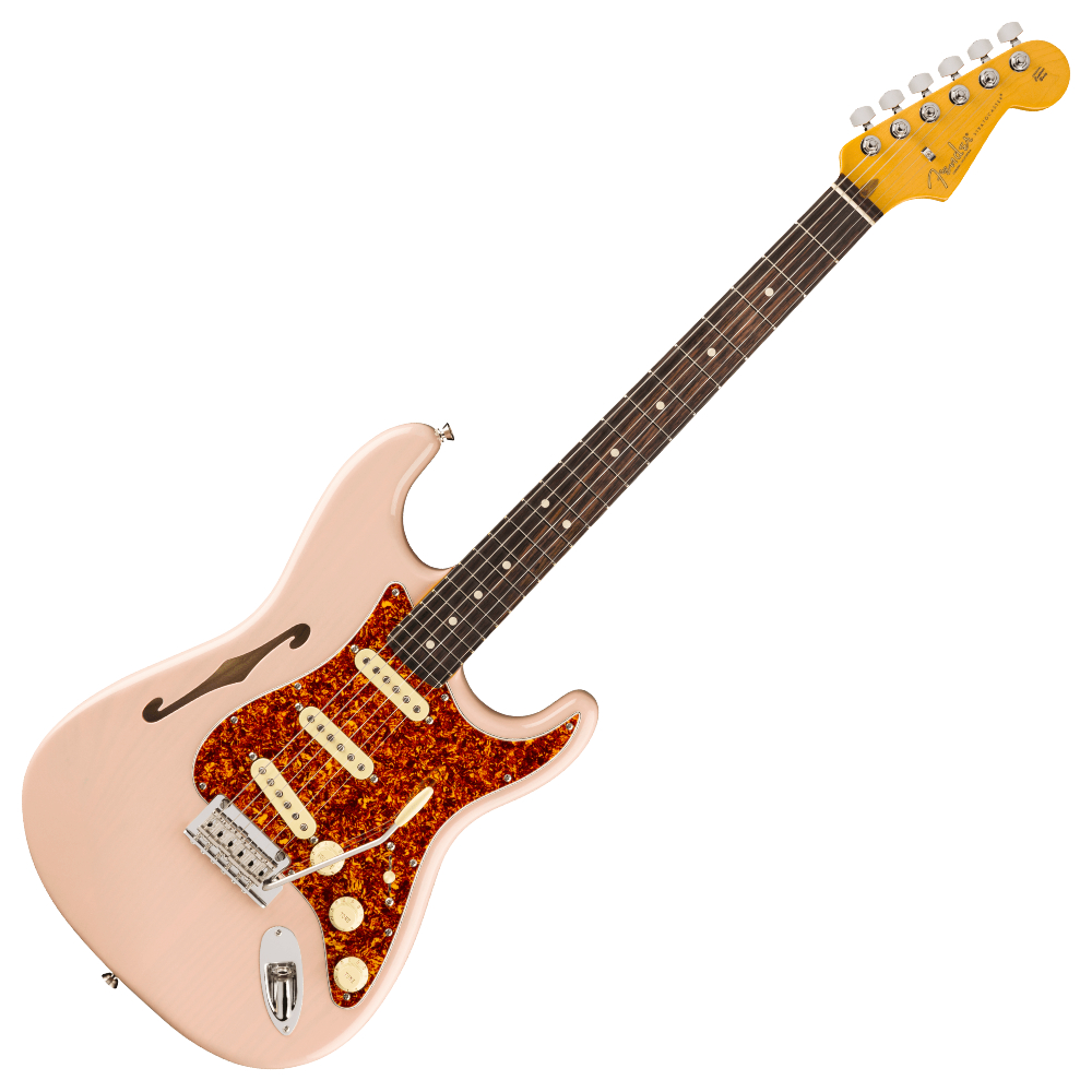 Fender ストラトキャスター ラッカー塗装 メタリックピンク Fender