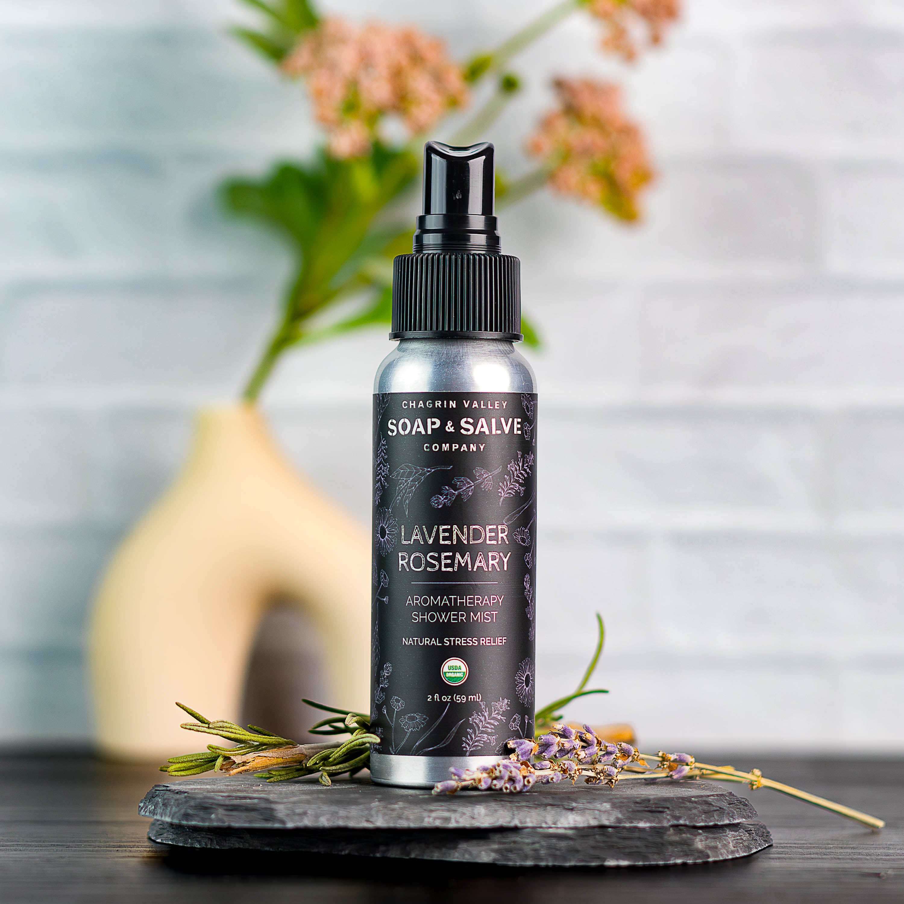 Shower Mist: Lavender Rosemary – Chagrin Valley Soap & Salve