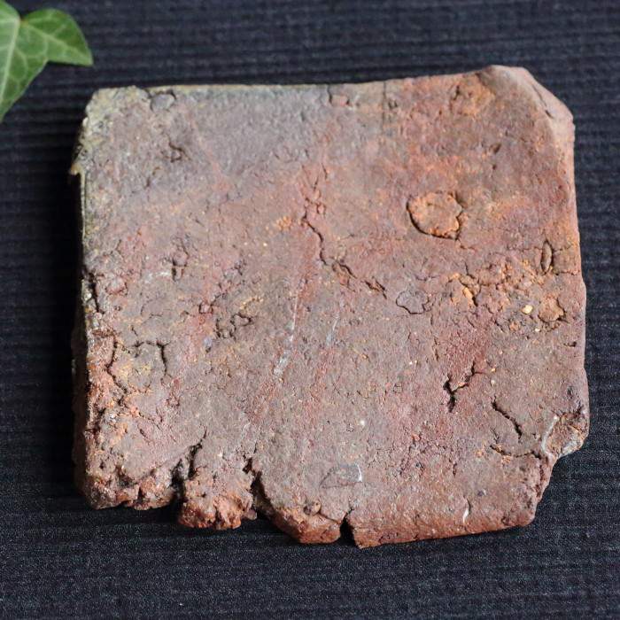 森本良信 備前焼 角皿 陶板 銘々皿 刺身皿 寿司皿 小皿