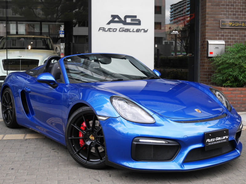 ポルシェ ボクスター(Type981) ボクスタースパイダー 右ハンドル 6MT