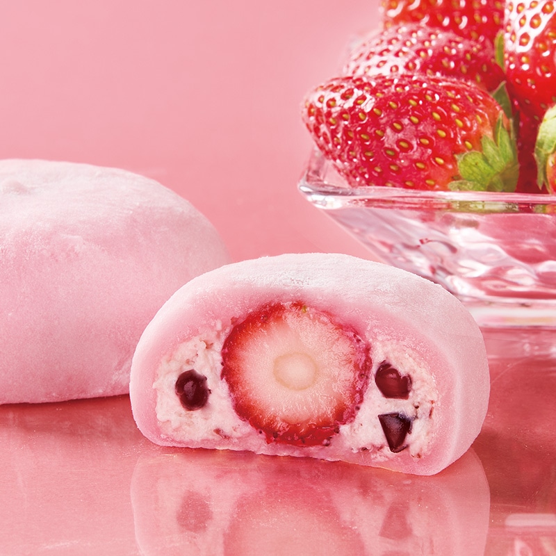 一粒苺のホイップクリーム大福