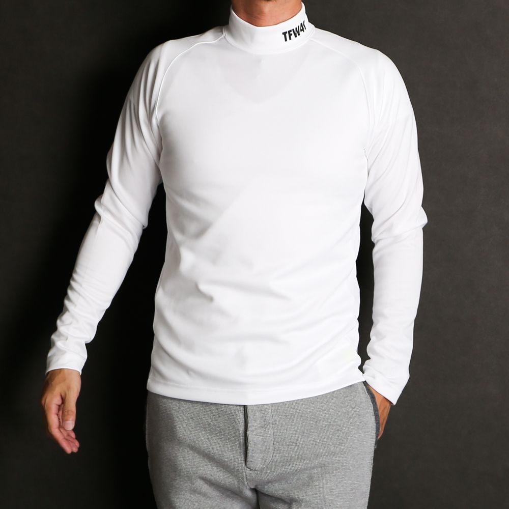 TFW49 - L/S MOCKNECK SIDE MESH T / モックネック サイドメッシュT
