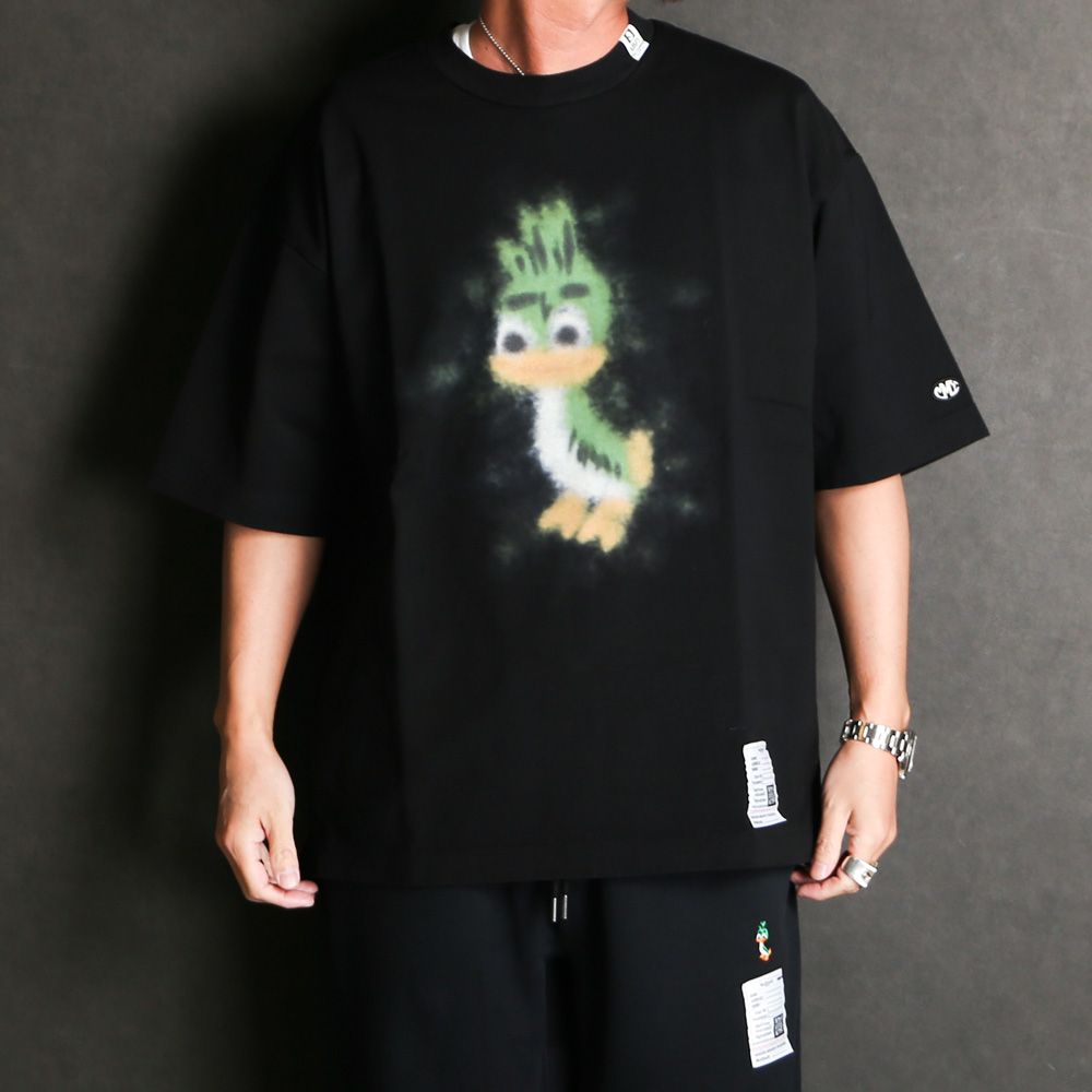 Maison MIHARA YASUHIRO - Leon Printed Tee - BLACK / グラフィック T