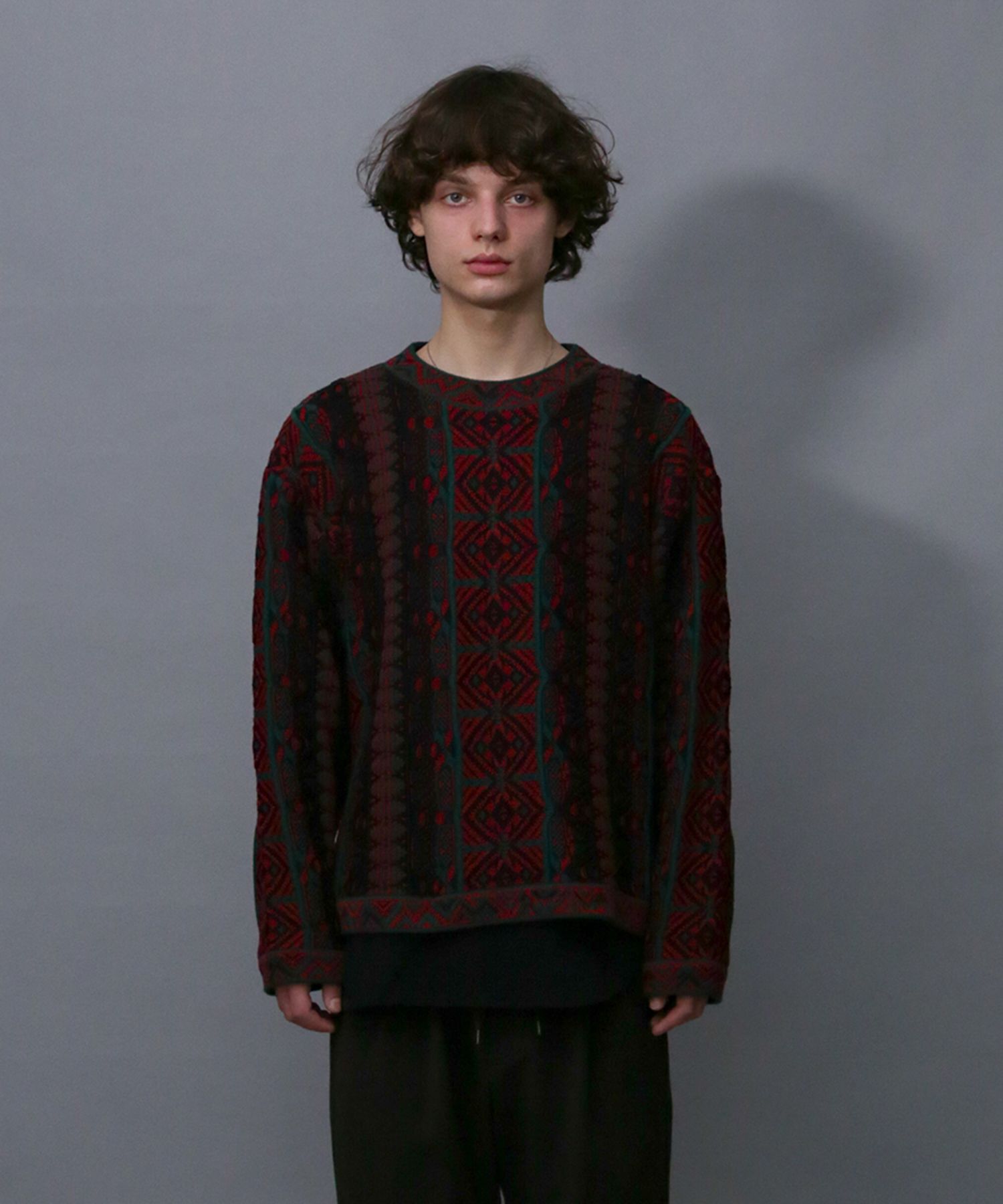 Iroquois - 7GG COOGI TUCK KNIT / プルオーバーニット / 279200